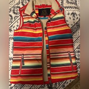 STS Ranchwear Multicolor Striped Vest